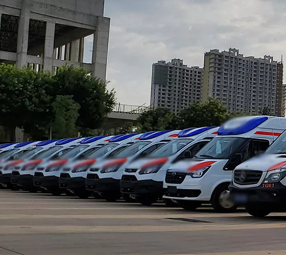 呼伦贝尔服务车队展示